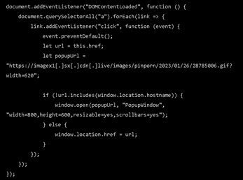 inyección JavaScript