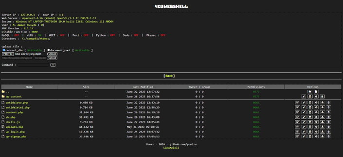 Repositorio GitHub de yon3zu